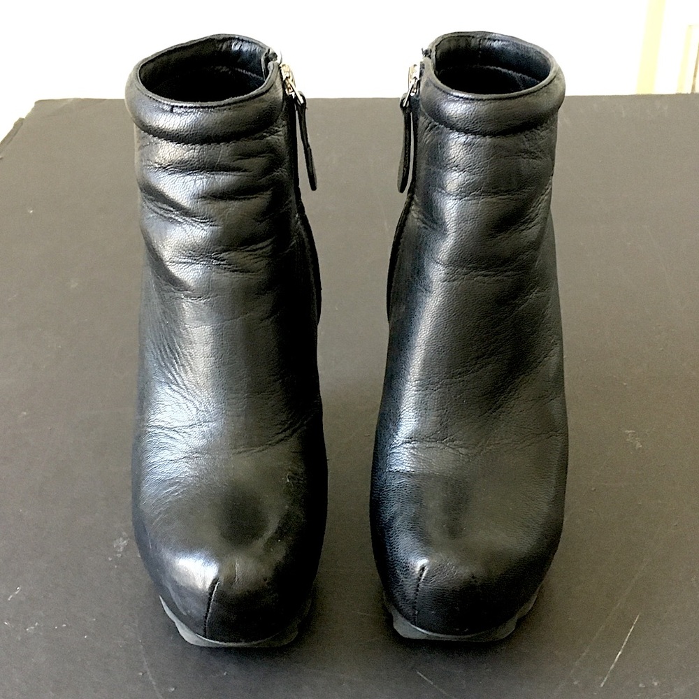 Ankle Wedge Booties